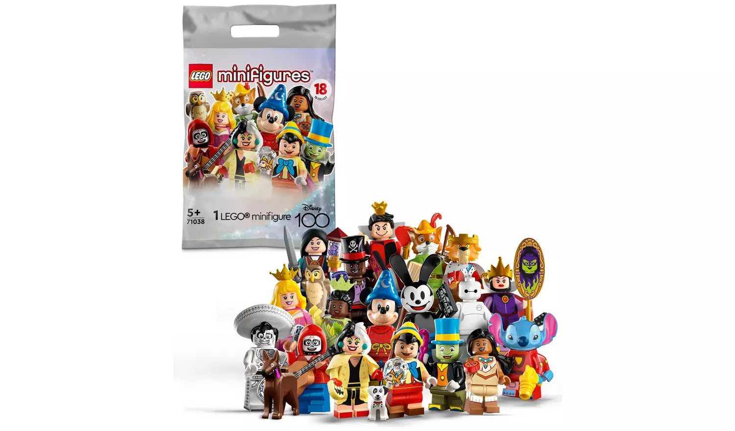 LEGO Minifigures Disney 100 71038 by LEGO Systems Inc.