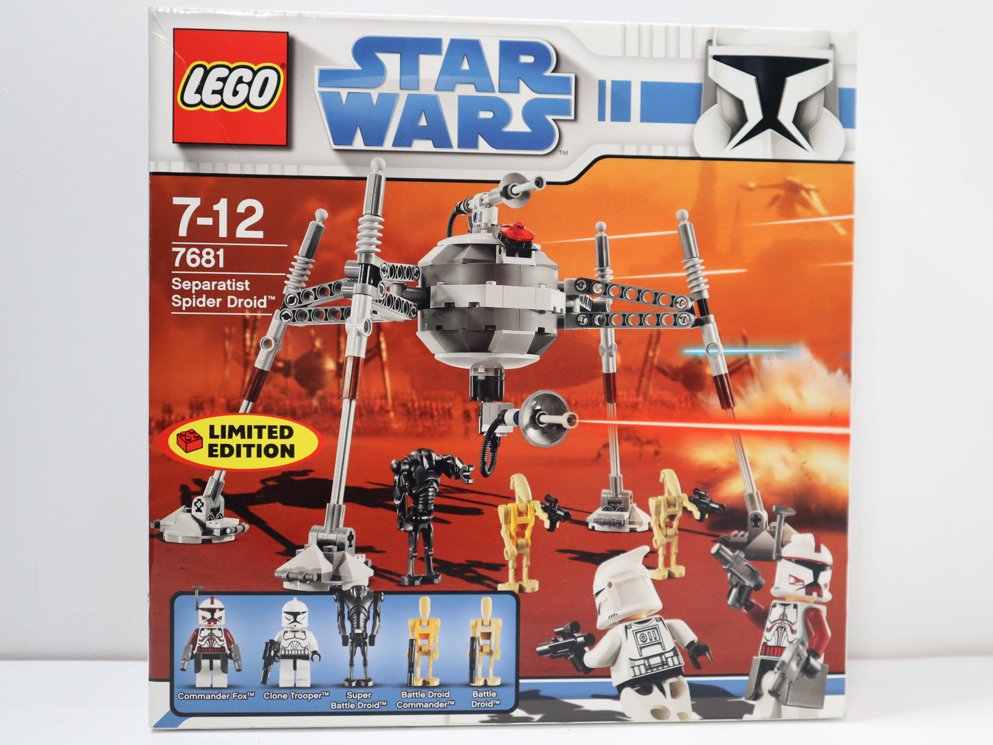 Lego Star Wars - 7681 Separatist Spider Droid Limited Edition - Sealed