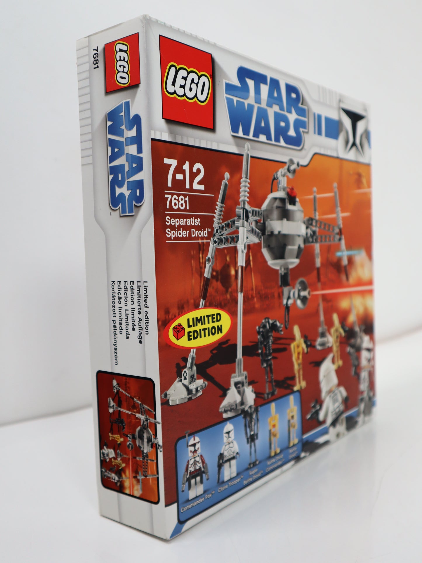 Lego Star Wars - 7681 Separatist Spider Droid Limited Edition - Sealed