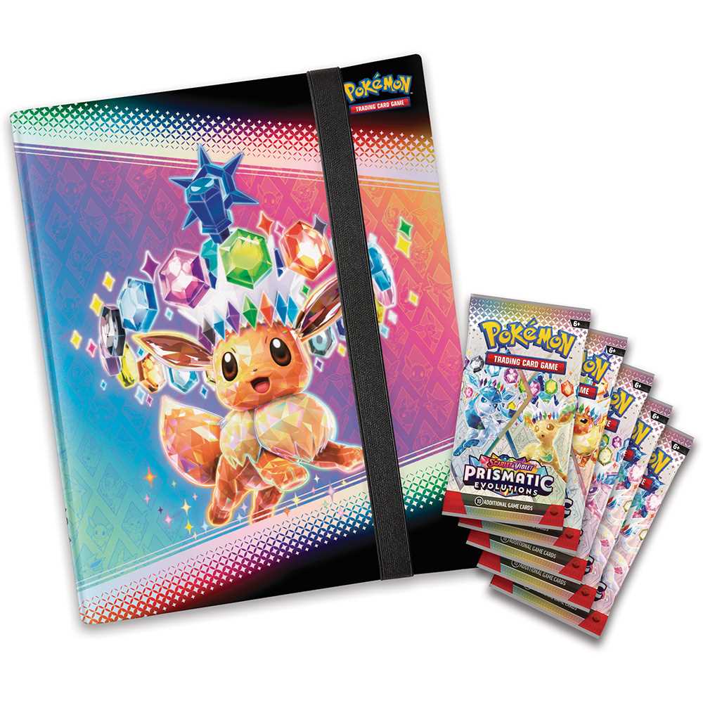 Pokemon TCG: Scarlet & Violet 8.5 Prismatic Evolutions Binder Collection