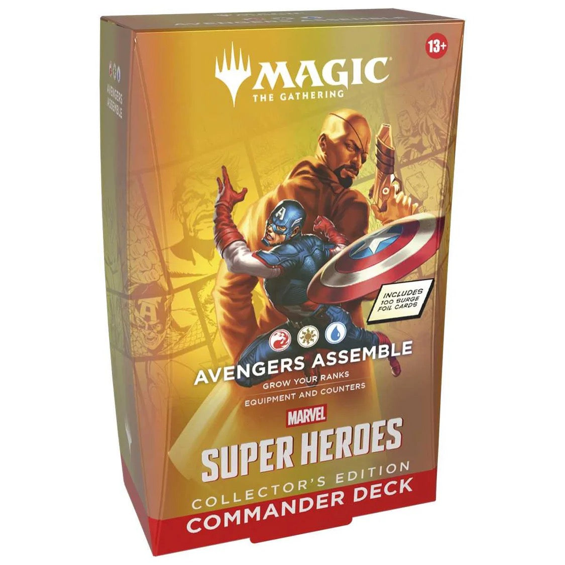 Magic: The Gathering: Marvel Super Heroes Collector Edition Commander Deck Avengers Assemble
