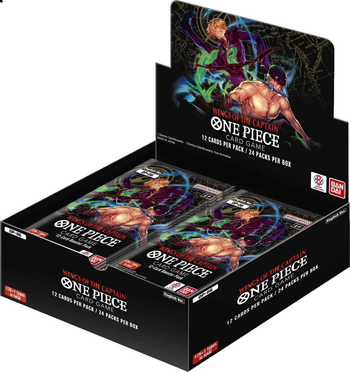 One Piece OP-06 Wings of The Captain Booster Box - English