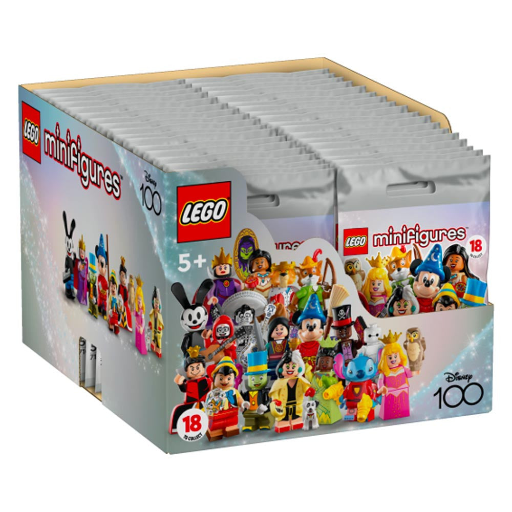 LEGO 71038 Disney Series 3 100 Years Minifigure Collection Case of 36