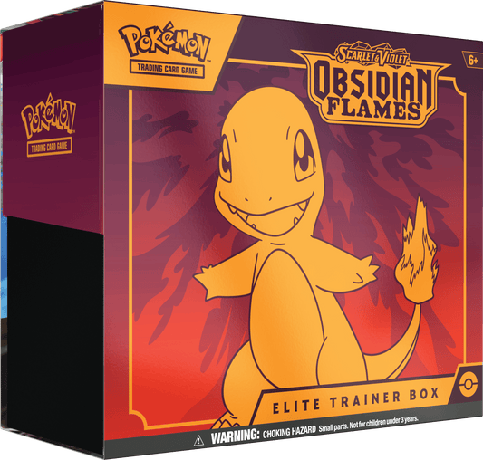 Pokemon TCG Scarlet & Violet Obsidian Flames: Elite Trainer Box