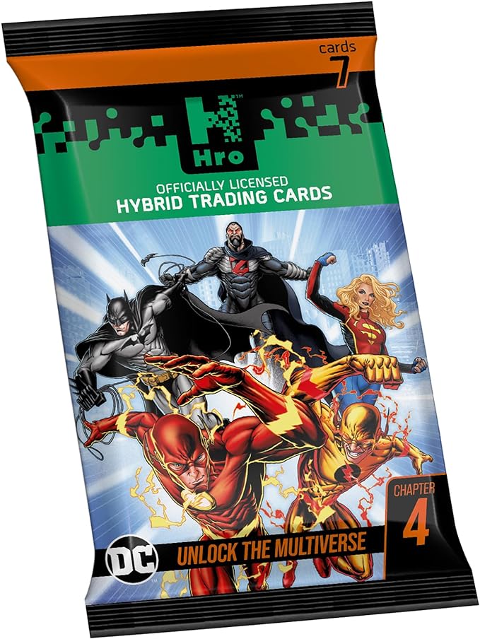 HRO Chapter 4 Hybrid Trading Card Collection: 4-Pack Premium Booster Box - 29 Cards