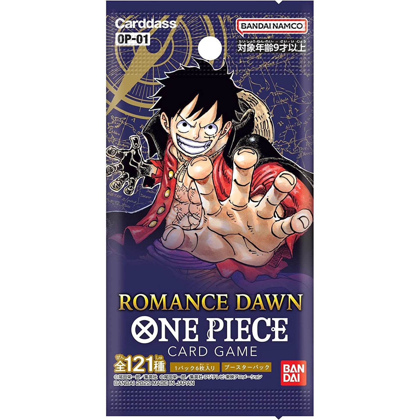 Japanese One Piece Romance Dawn OP-01 Booster Box