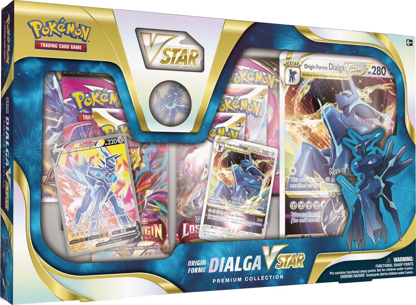 Pokemon TCG: Origin Forme Dialga VSTAR Premium Collection