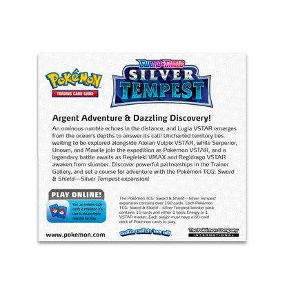 Pokémon TCG: Sword & Shield-Silver Tempest Booster Display Box (36 Packs)