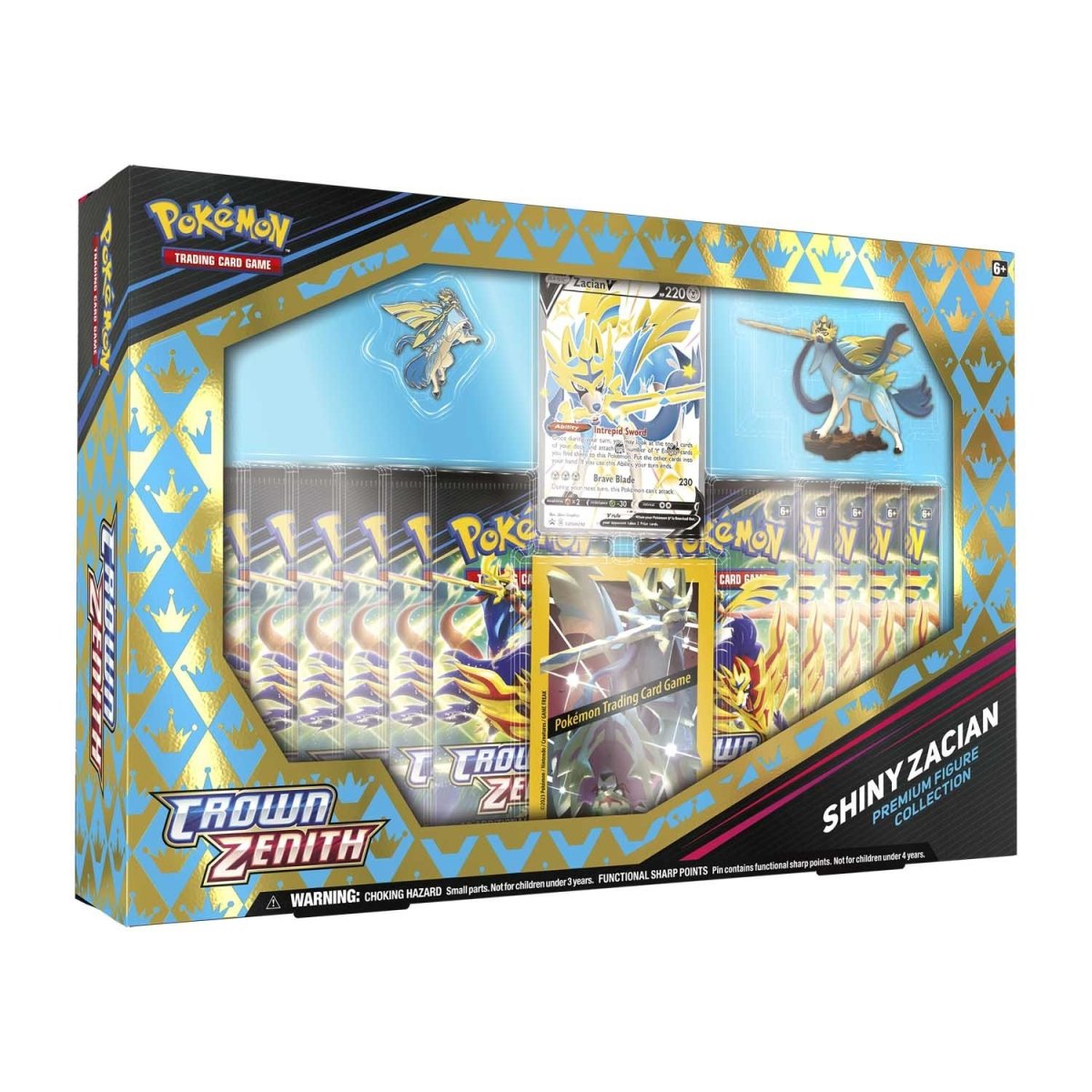 Pokemon Crown Zenith: Premium Figure Collection Shiny Zacian