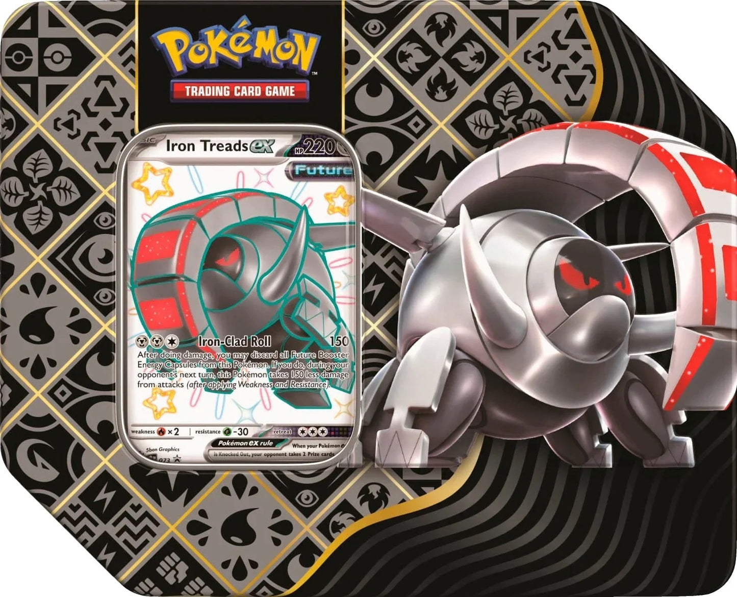 Pokemon TCG Paldean Fates - 5 Pack Tin