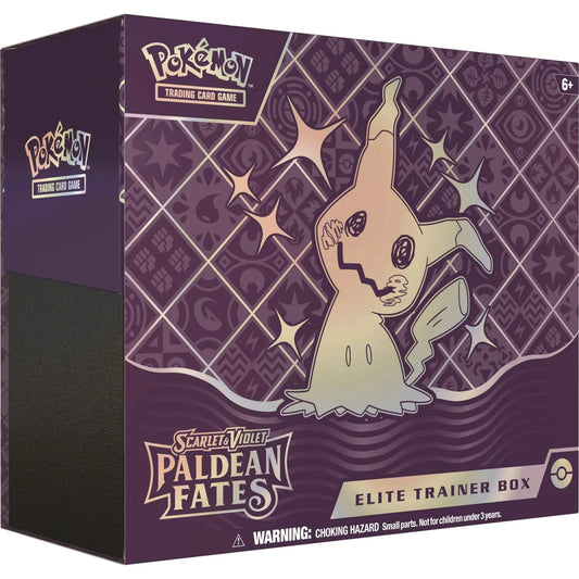 Pokemon TCG: Scarlet & Violet 4.5 Paldean Fates Elite Trainer Box