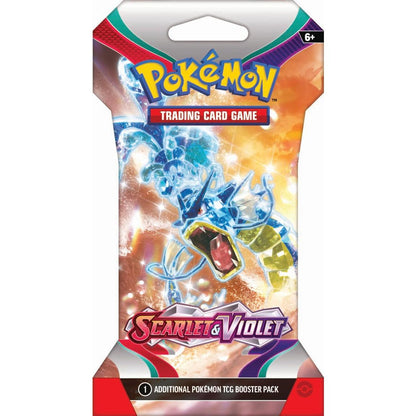 Pokemon TCG: Scarlet and Violet Sleeved Booster Pack (Styles May Vary)