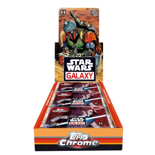 2023 Topps Star Wars Chrome Galaxy Sealed Box