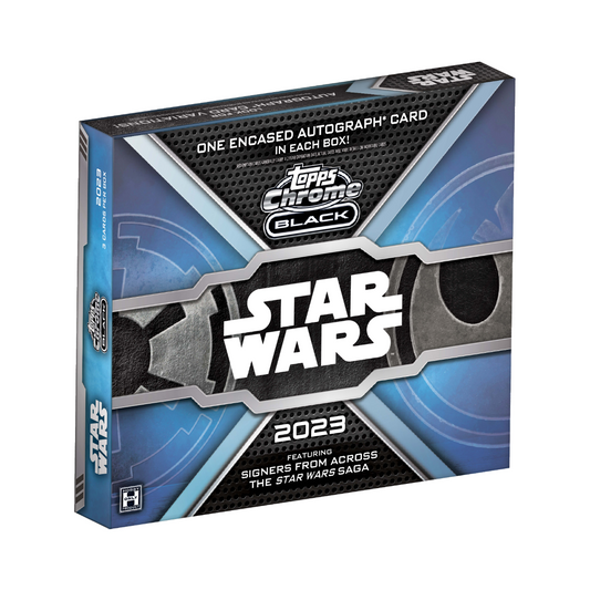 Star Wars 2023 Topps Chrome Black Hobby Box