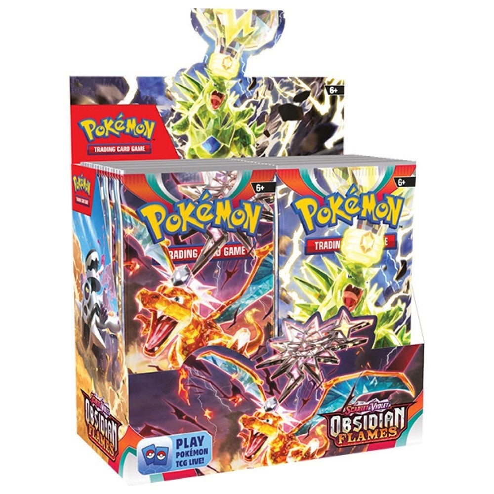 Pokemon TCG Scarlet and Violet Obsidian Flames Booster Display Box