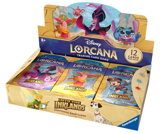 Disney Lorcana TCG Into The Inklands Booster Box CDU (24 Packs)