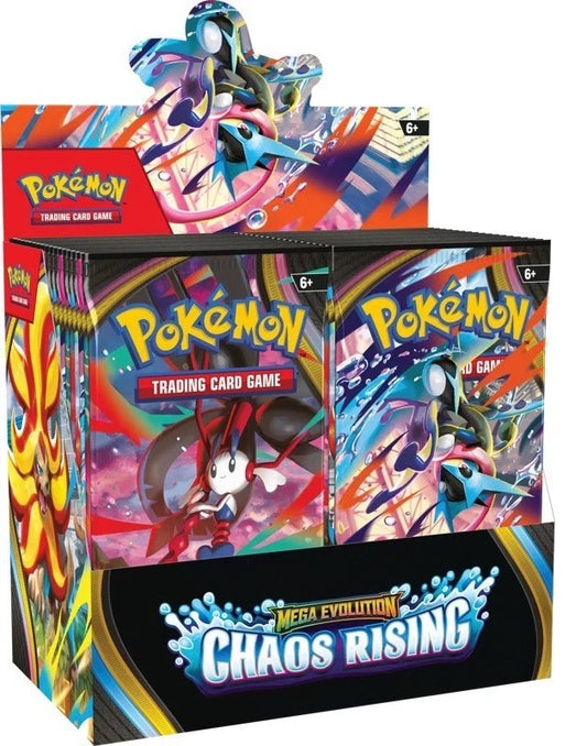 Pokémon TCG: Mega Evolution – Chaos Rising Booster Box