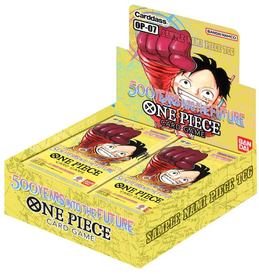 One Piece Card Game: Booster Box - 500 YEARS IN THE FUTURE OP-07 (24 packs) English Version