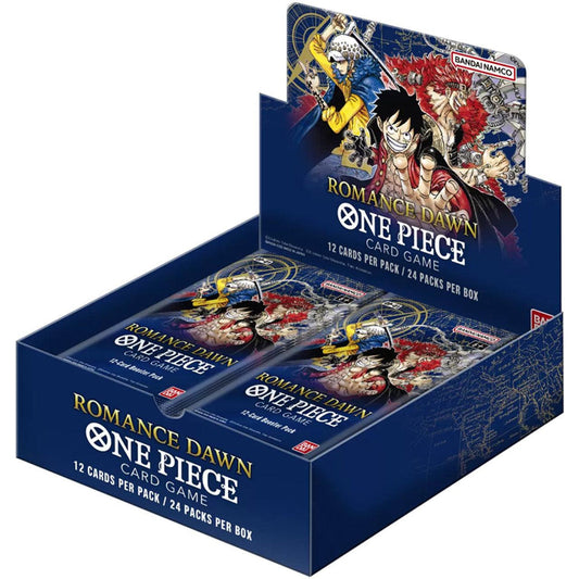 OP01 - ROMANCE DAWN One Piece Card Game -  Booster Box (24 Packs) English Version